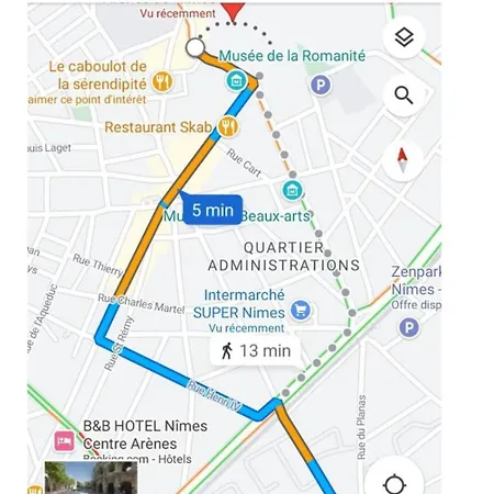 Proche Gare Arene & Carre D'art Lejlighed *